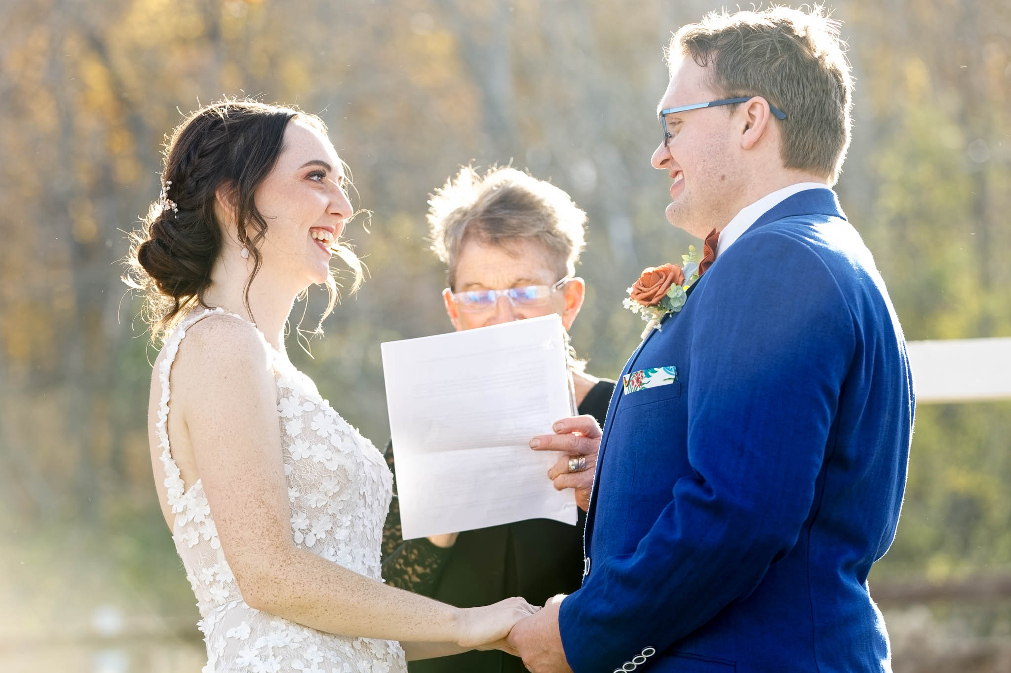 Mayo Stone Barn Fall Ceremony Rochester MN