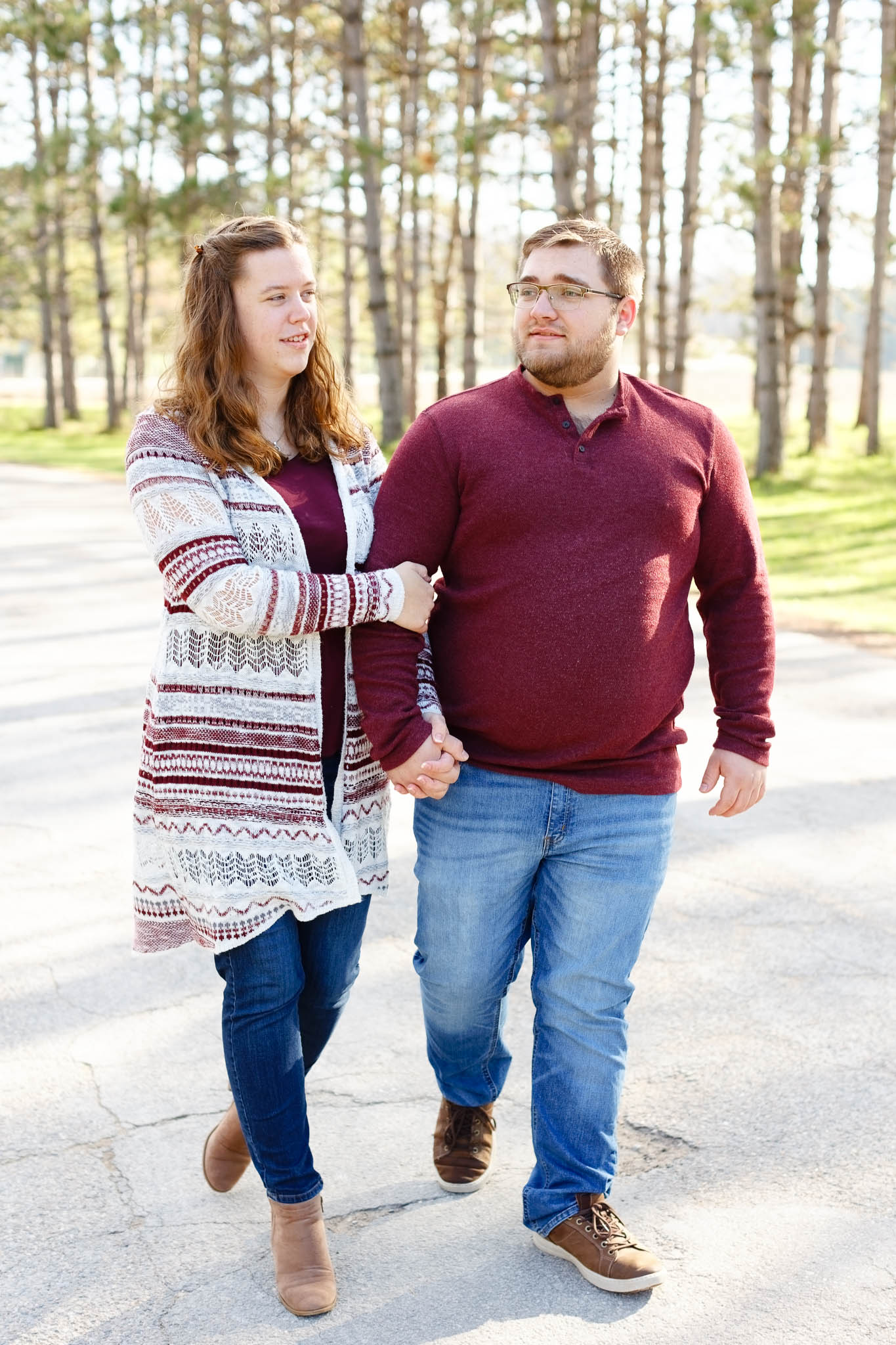 Fall Engagement Session Oxbow Park & Zollman Zoo, Byron, MN-2
