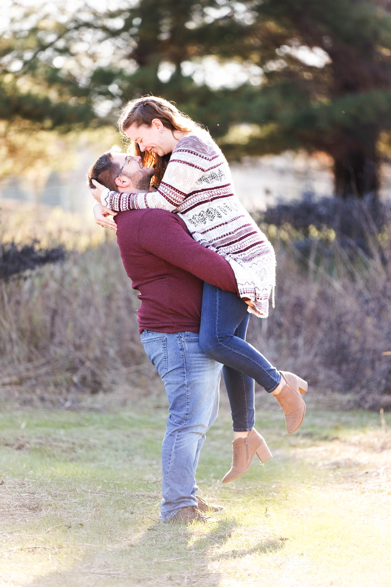 fall photo session engagement oxbow park byron-6