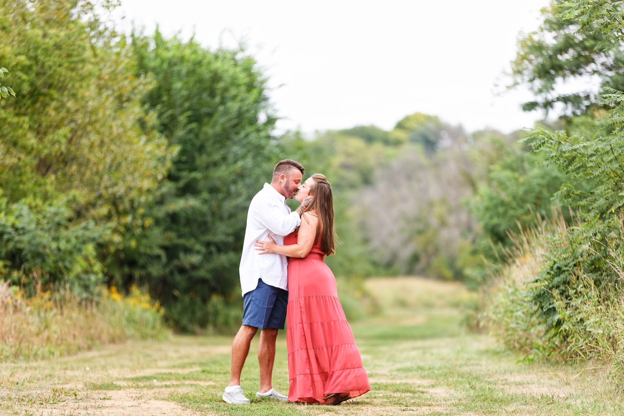Photo session quarry hill meadow area