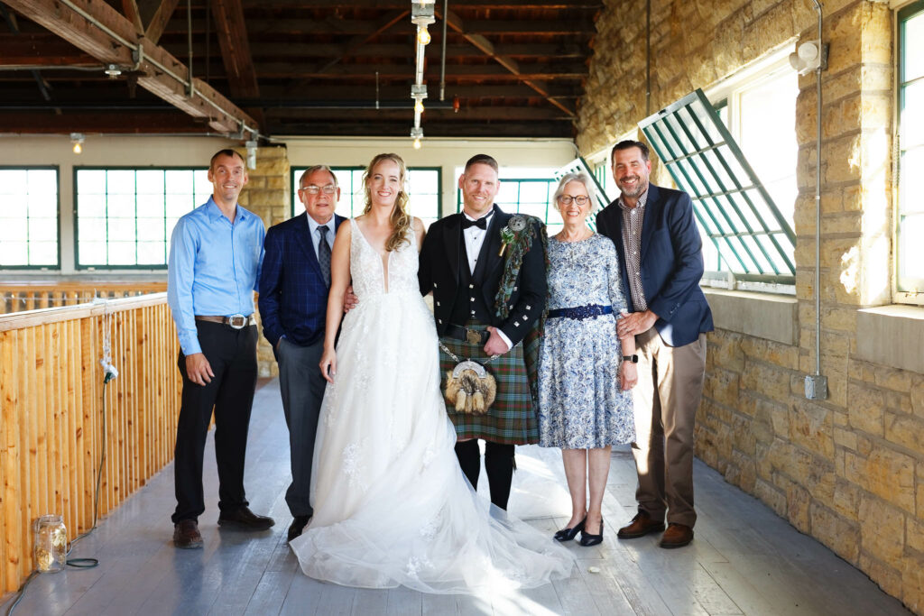 family photos at floral hall venue rochester mn