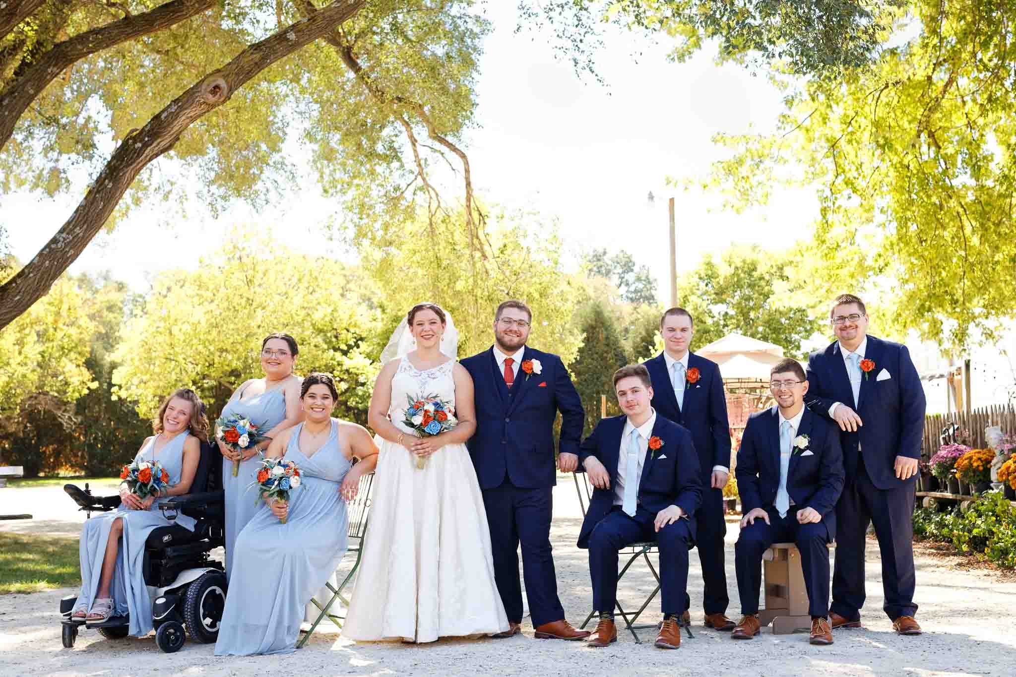 group photos entrance