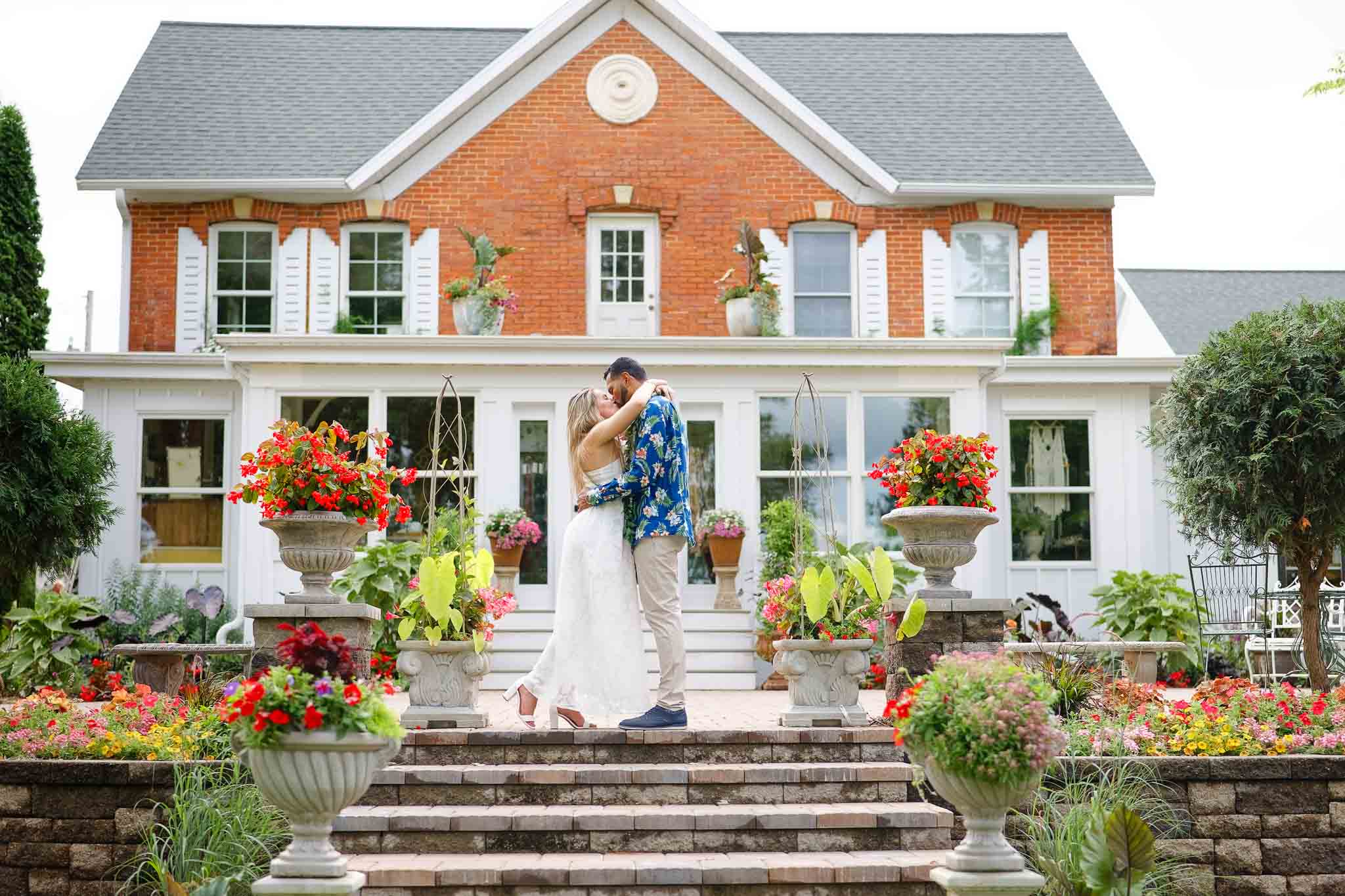 the front patio