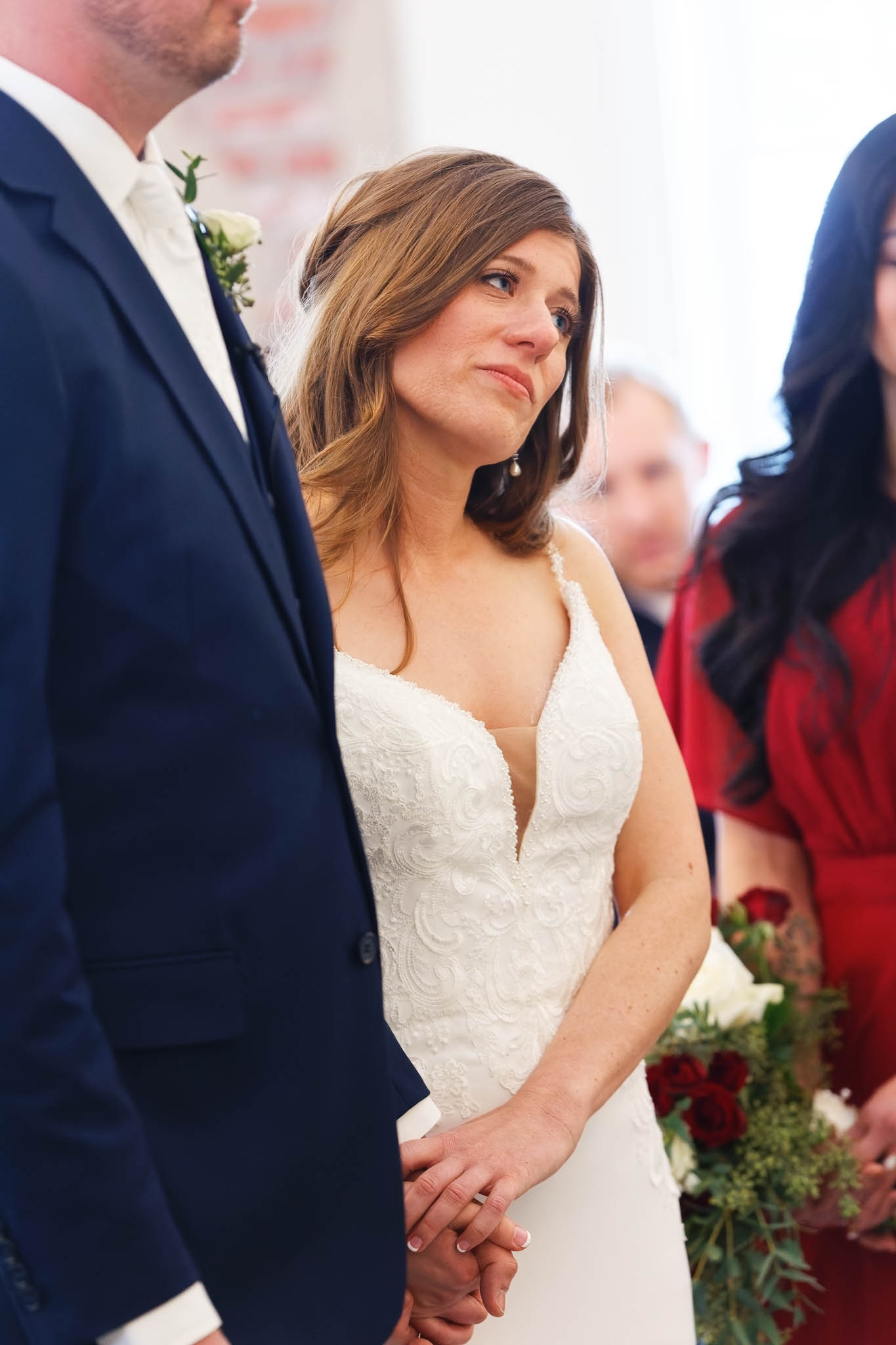 Emotional ride during ceremony