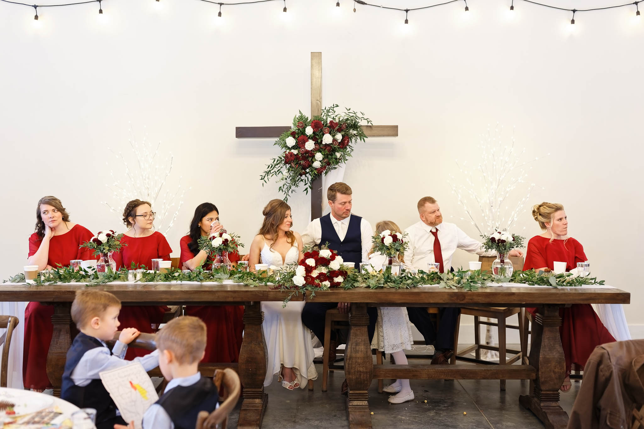 head table
