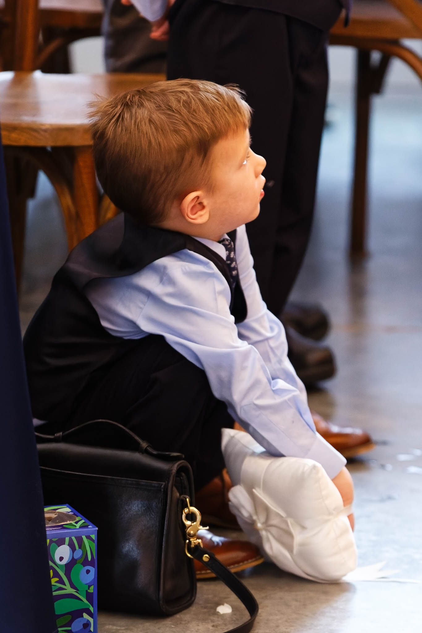 kids during ceremony