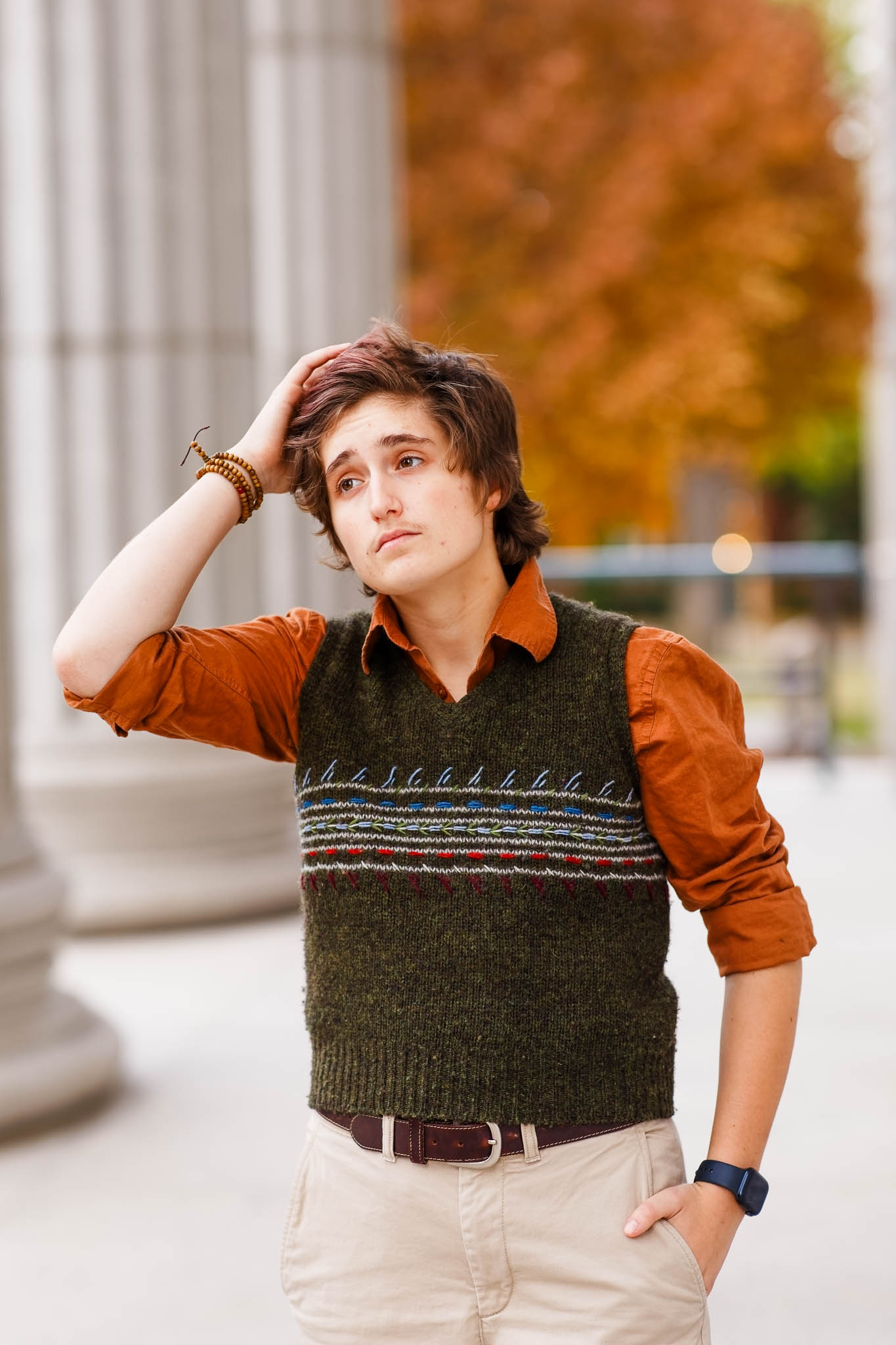 High School Senior Fall colors-2