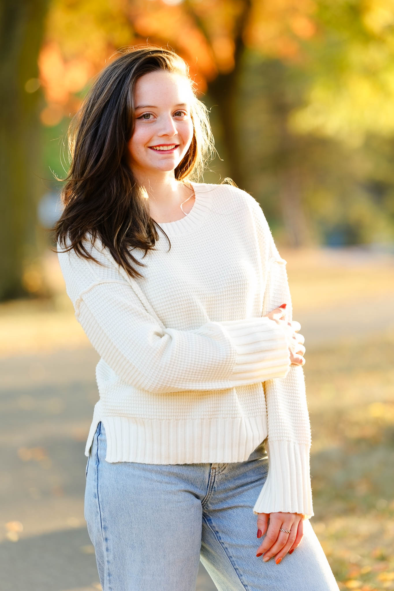High School Senior Fall colors