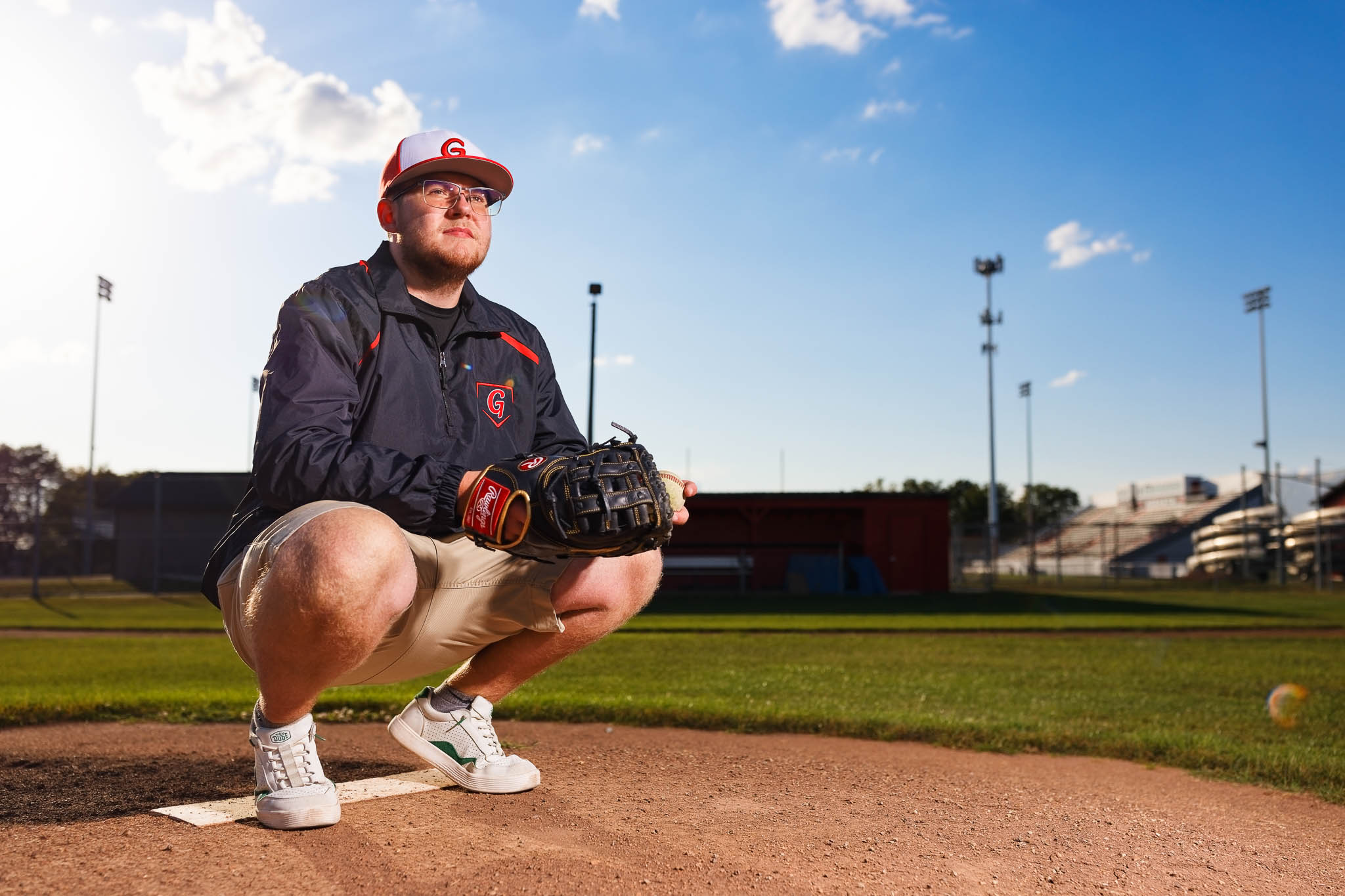 High School Senior sport baseball-3