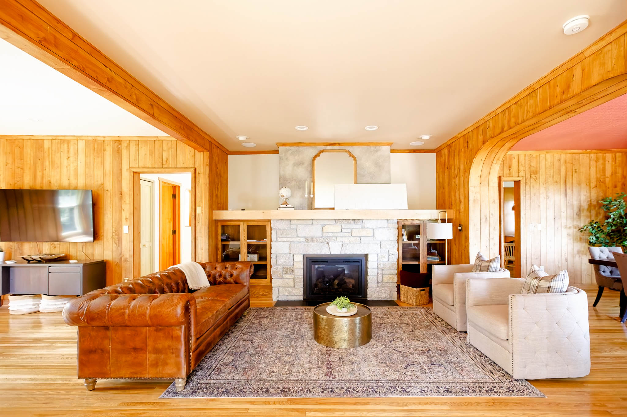 living room at Hilltop House