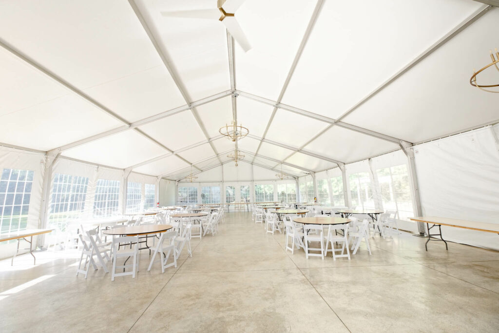 Tent at Hilltop House