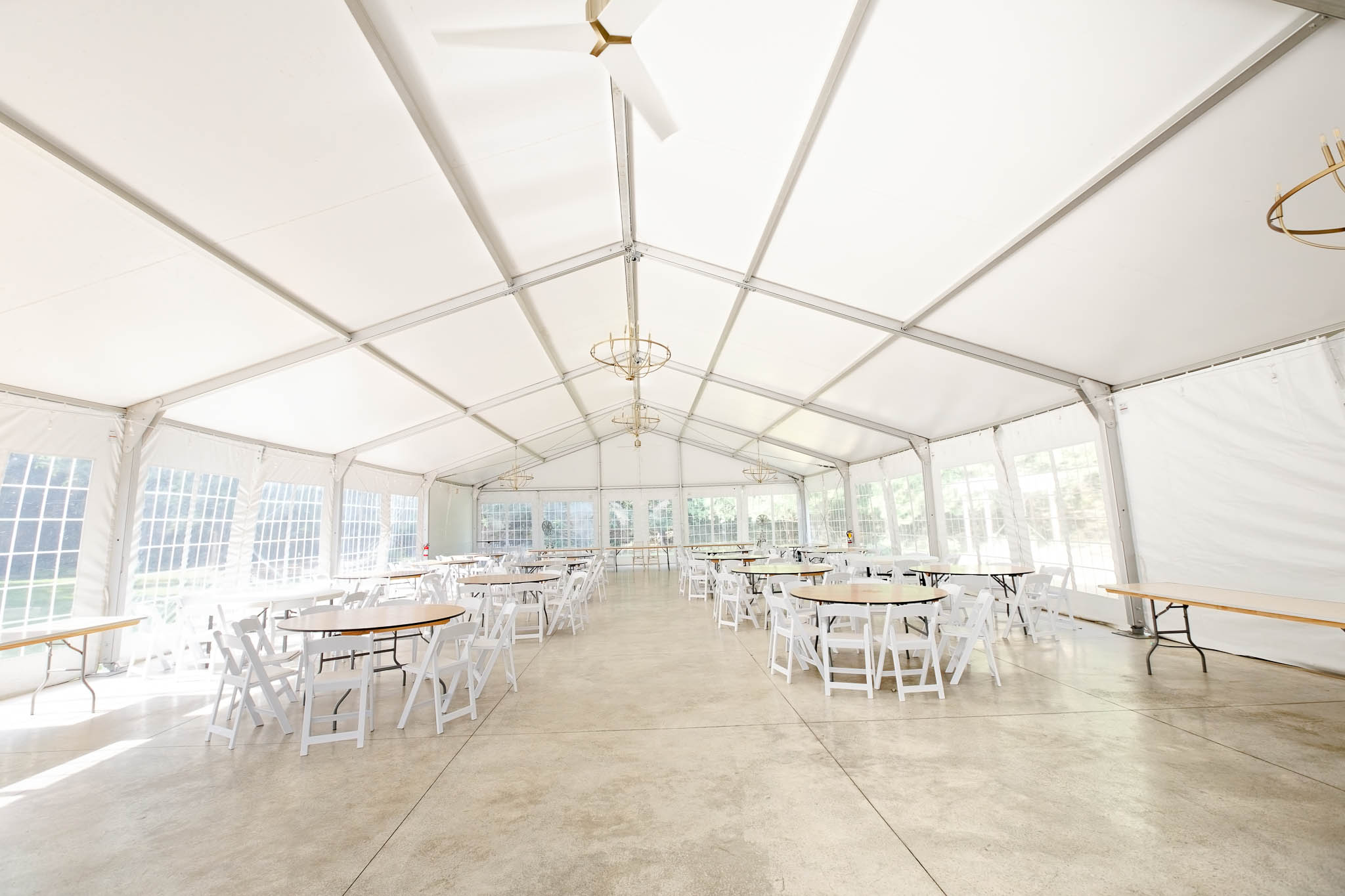Tent at Hilltop House
