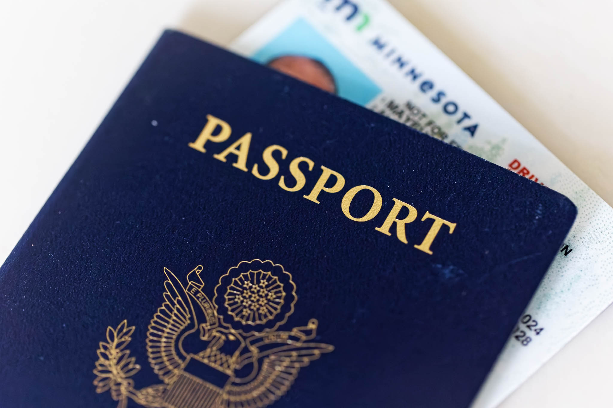 idendification document passport dirver licence