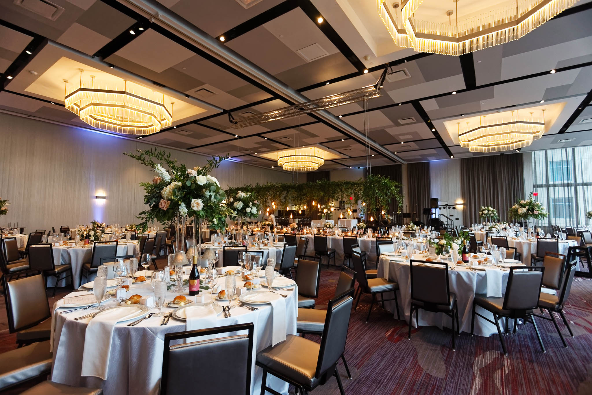 Doctors Mayo Hall reception room at J Powers for wedding-2