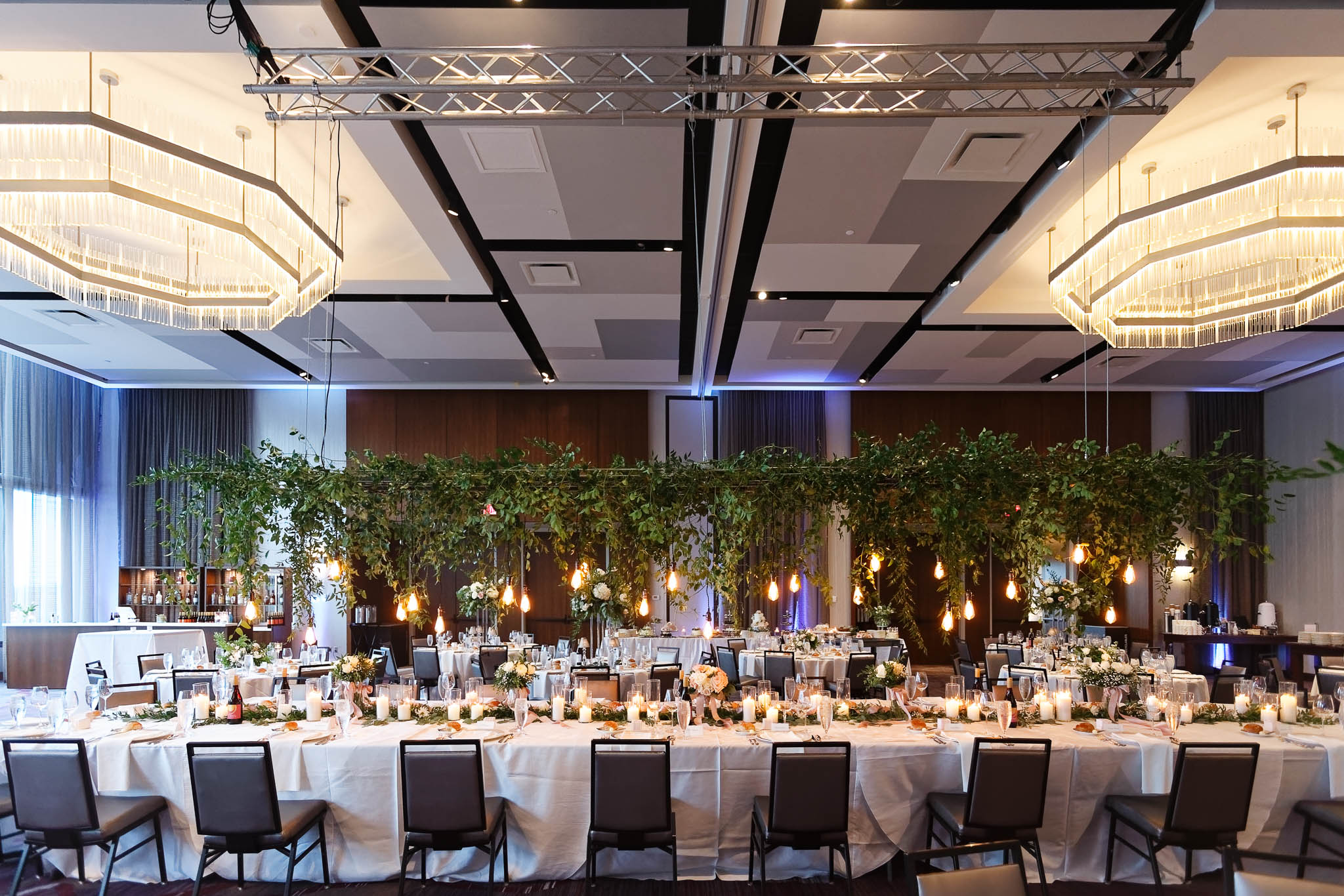Doctors Mayo Hall reception room at J Powers for wedding