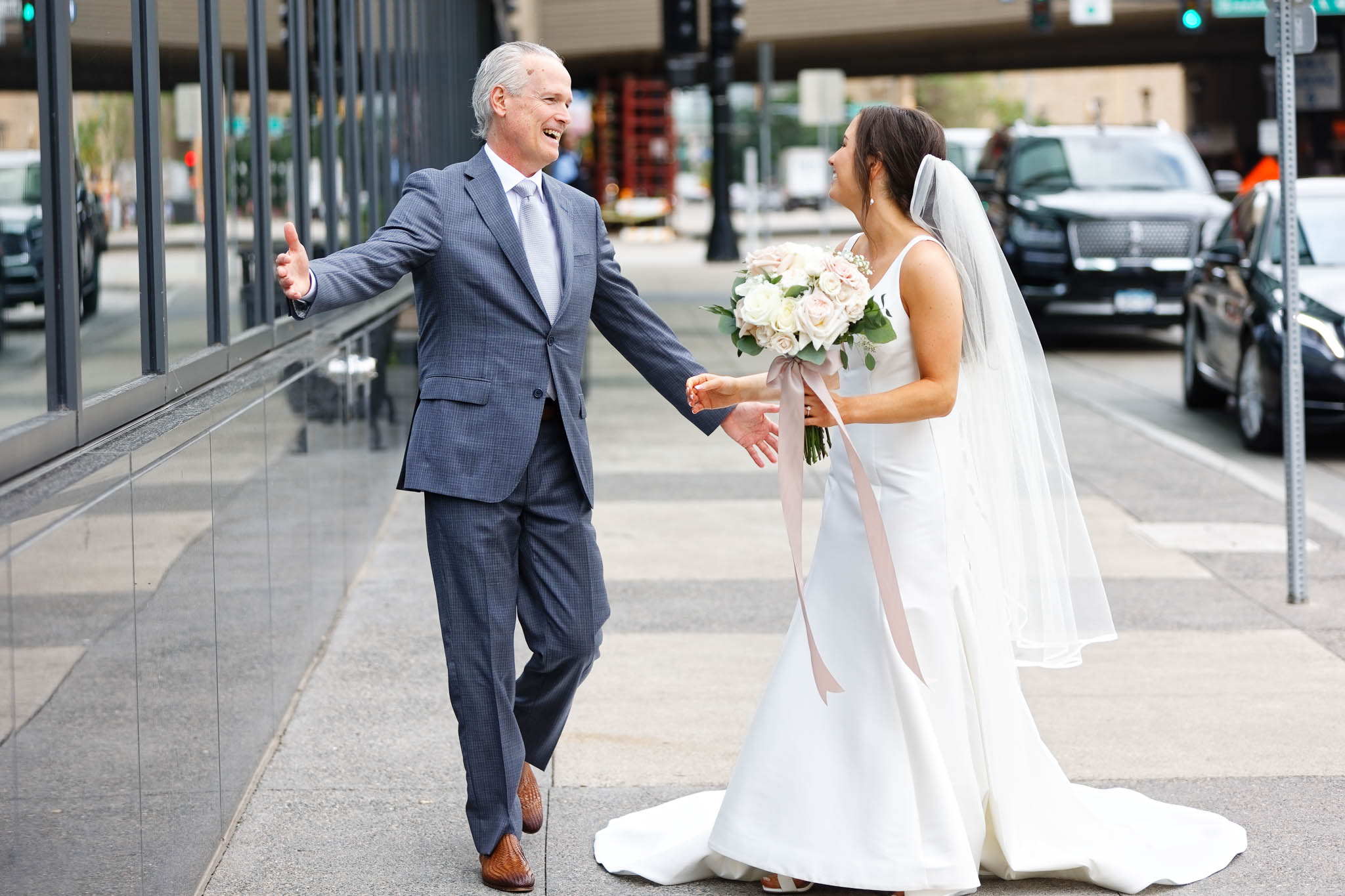 first look father of the bride