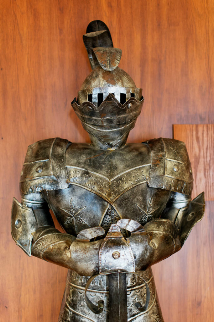 Armor at Lord Essex Tavern and Grill