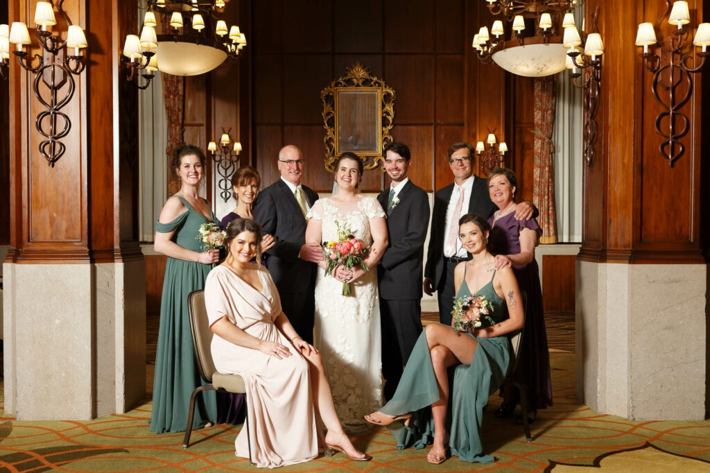 Posed group family picture-2