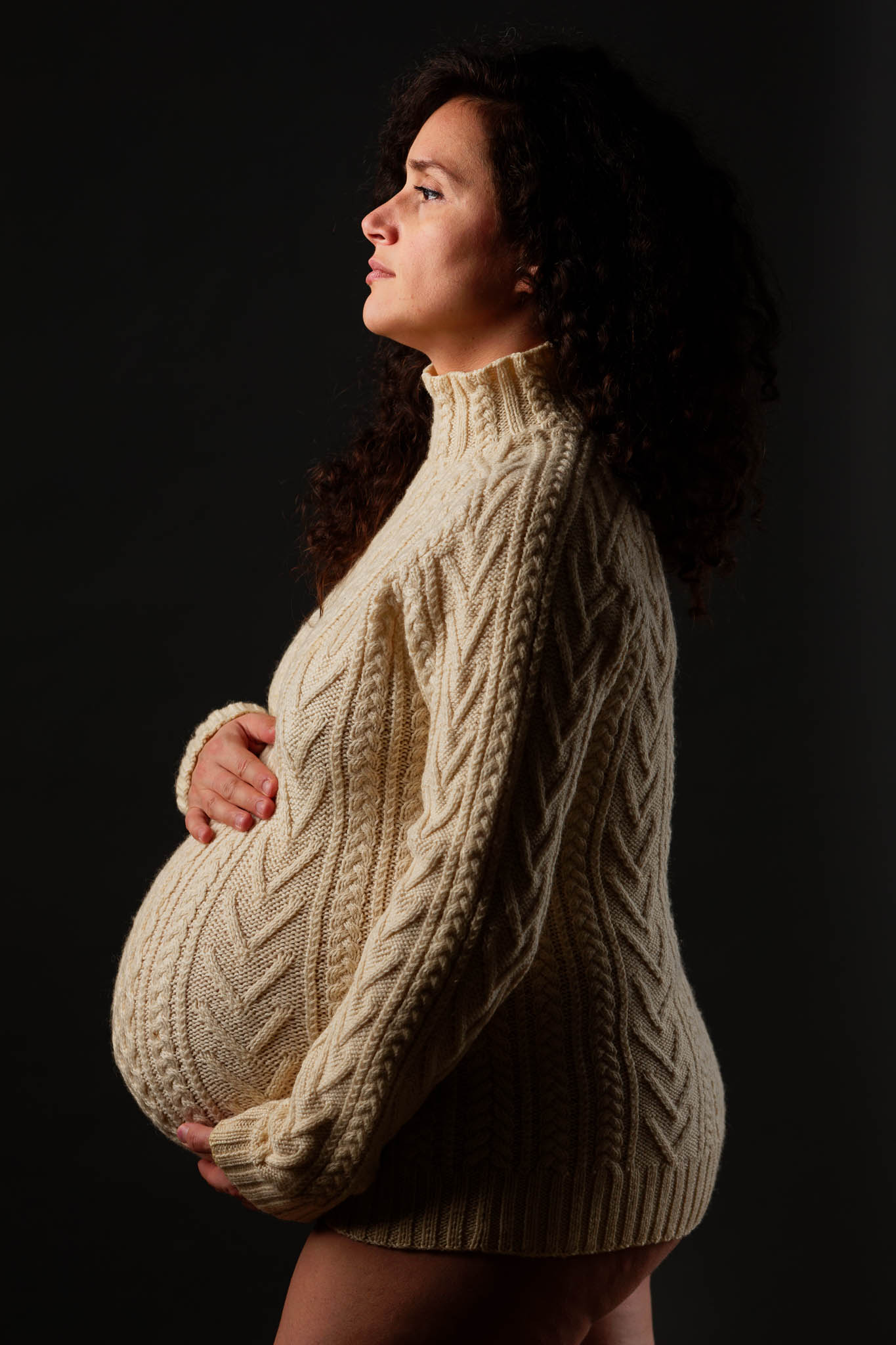 studio photo session with photographer
