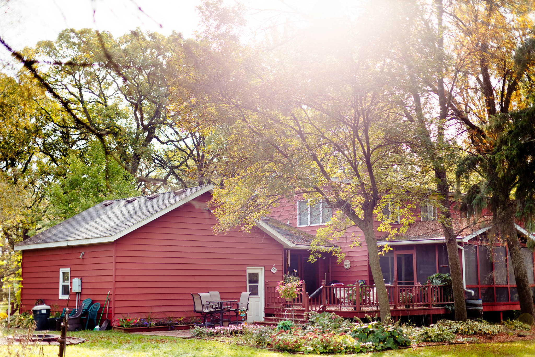back yard wedding