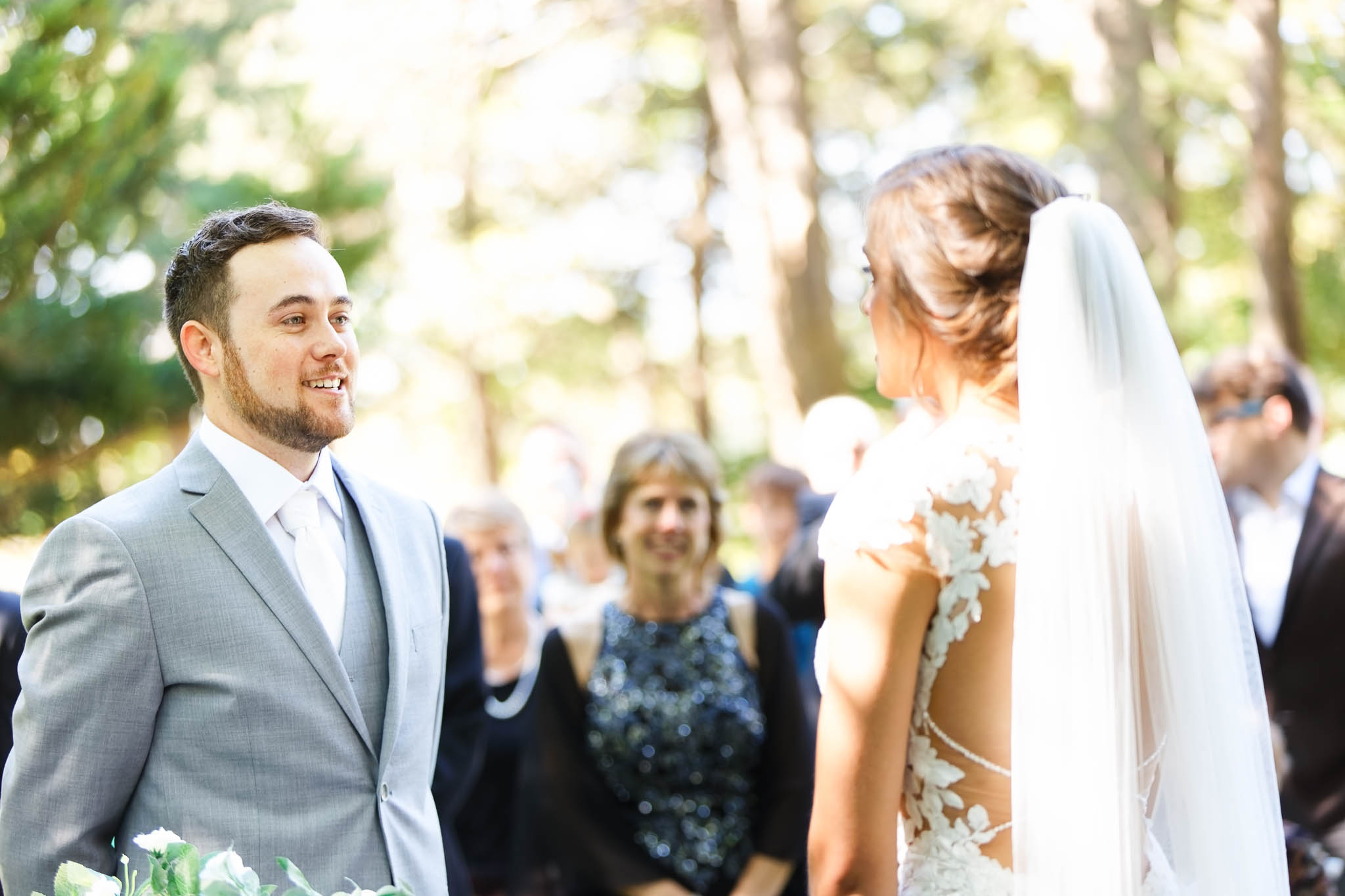ceremony at plummer house lower lawn-2