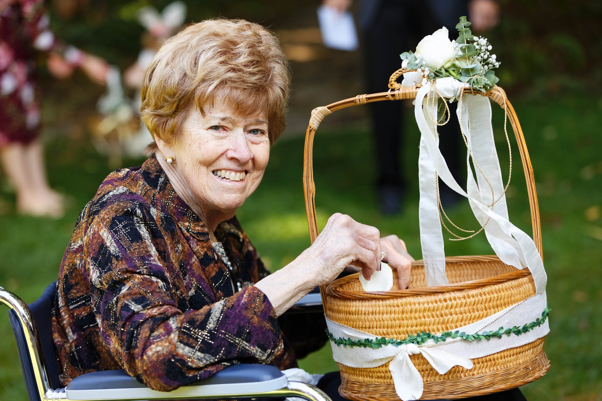 grandma flower girl