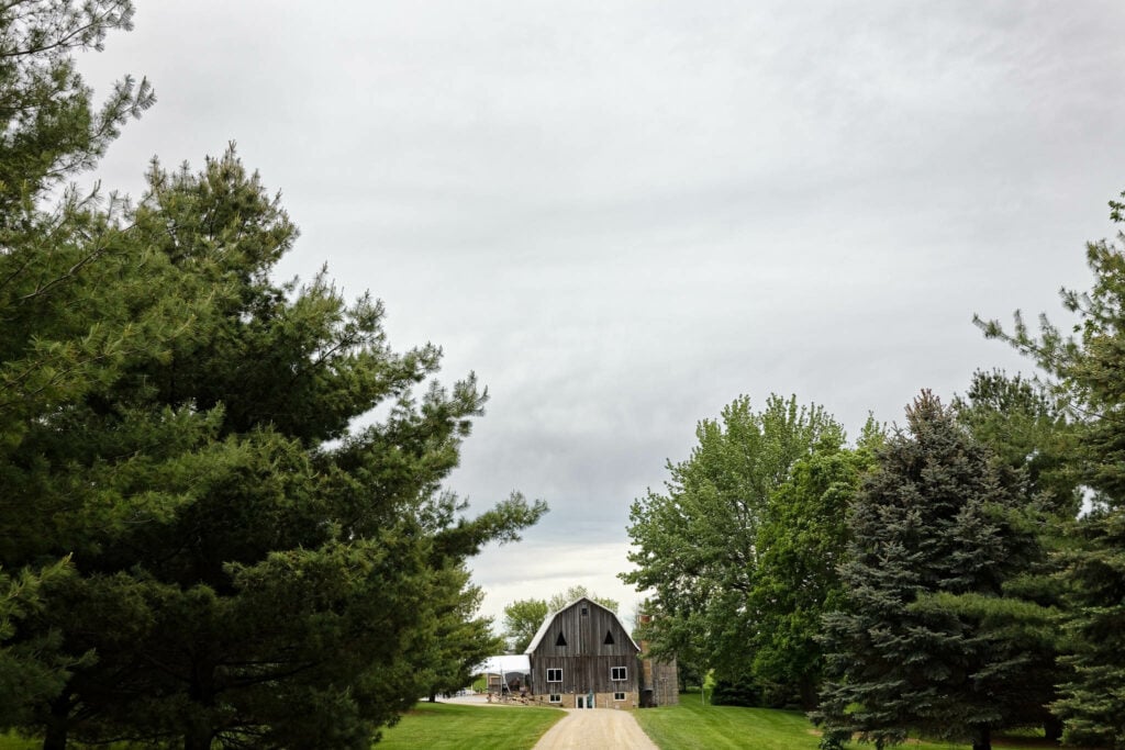 Pond View Barn view from entrance