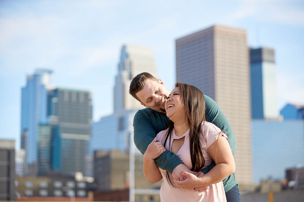 engagement session twins target field - event parking minneapolis-3