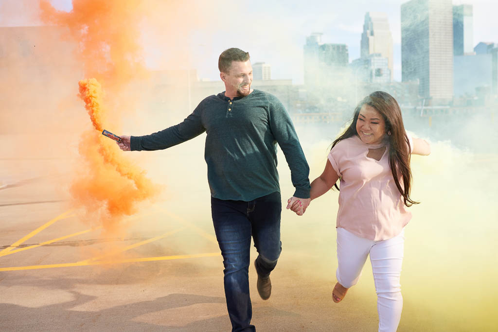 engagement session twins target field - event parking minneapolis-5