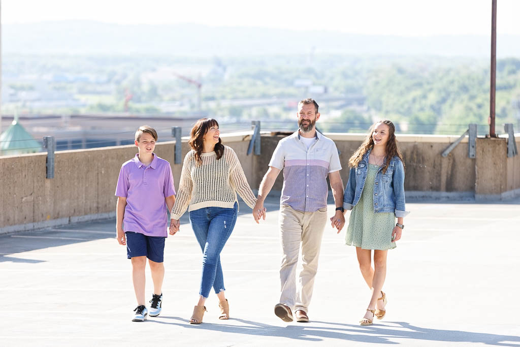 family session at victory ramp st paul