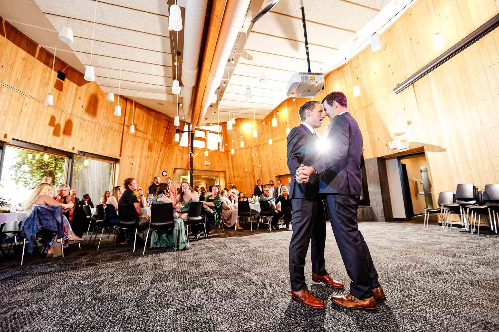 dancing at Schaar's Bluff Gathering Center