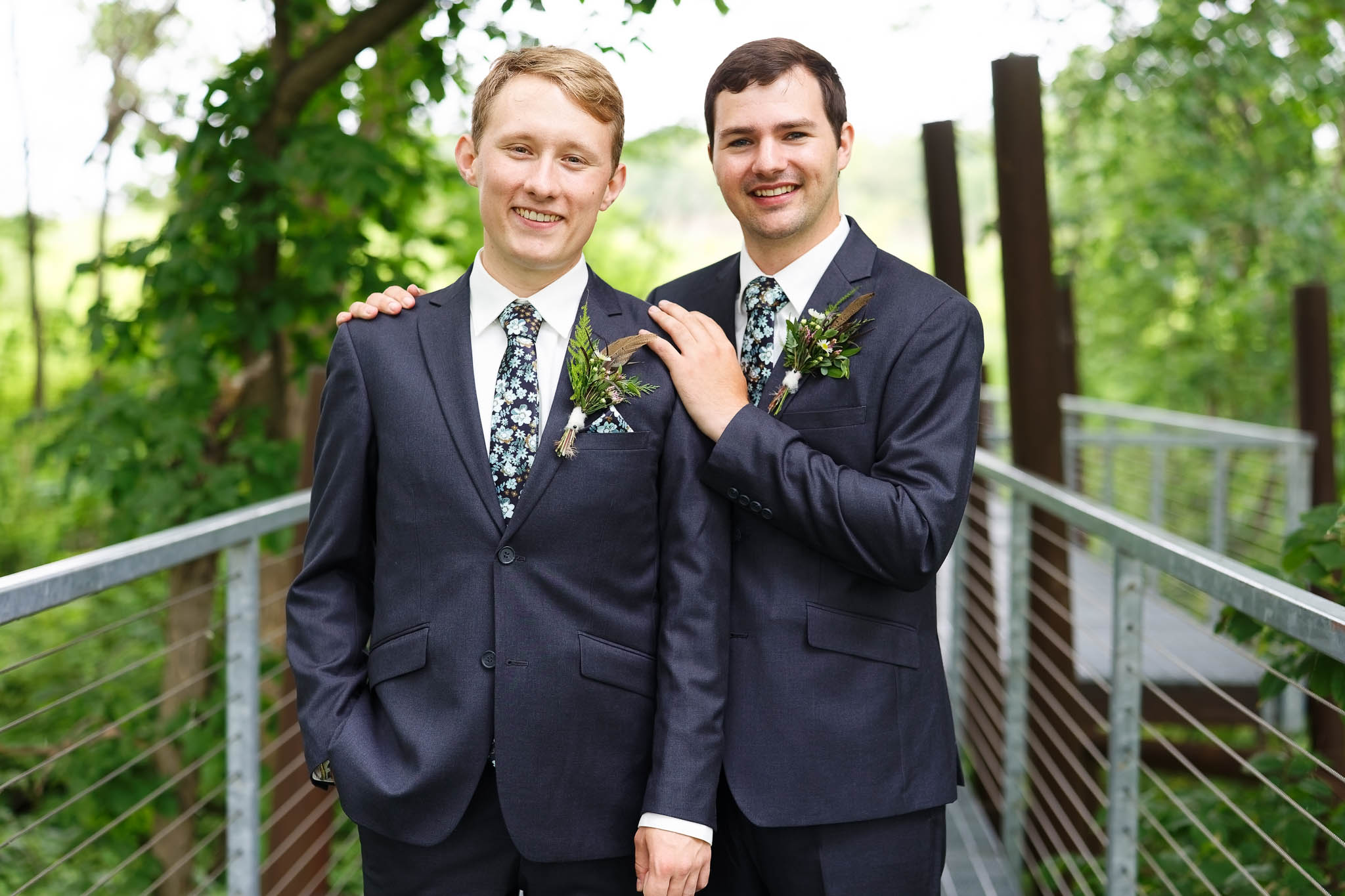 same sex wedding at Schaar's Bluff Gathering Center-4