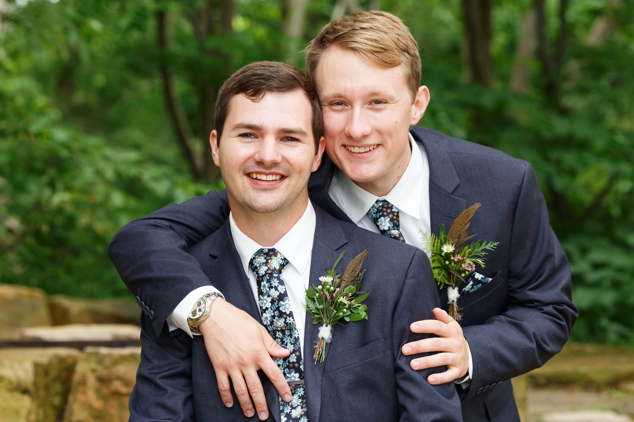 same sex wedding at Schaar's Bluff Gathering Center-6