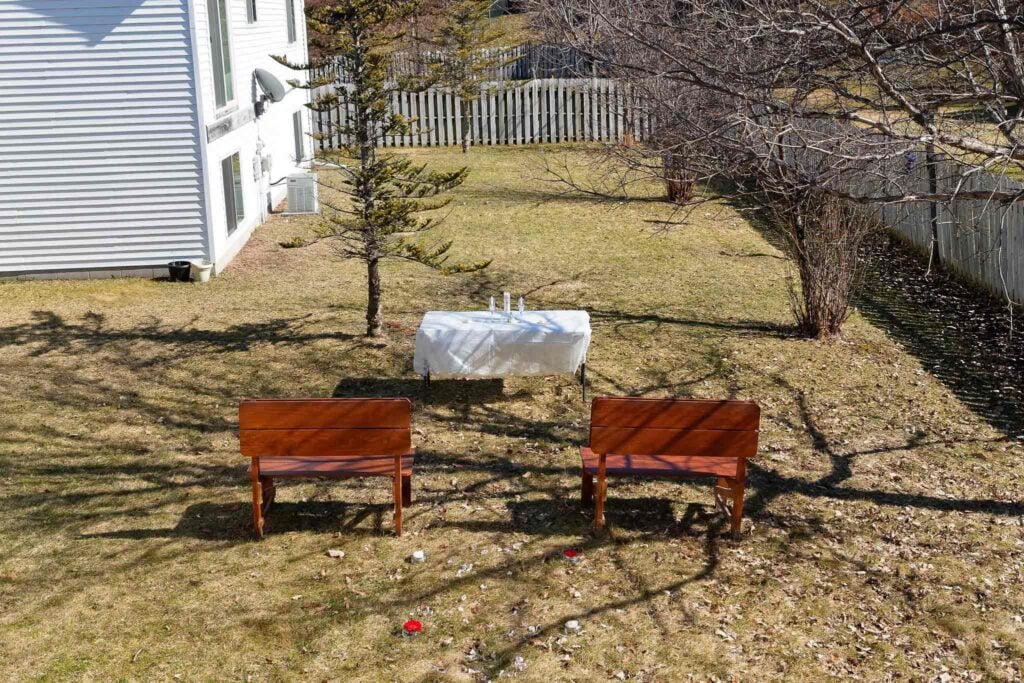 setup-for-mini-backyard-wedding