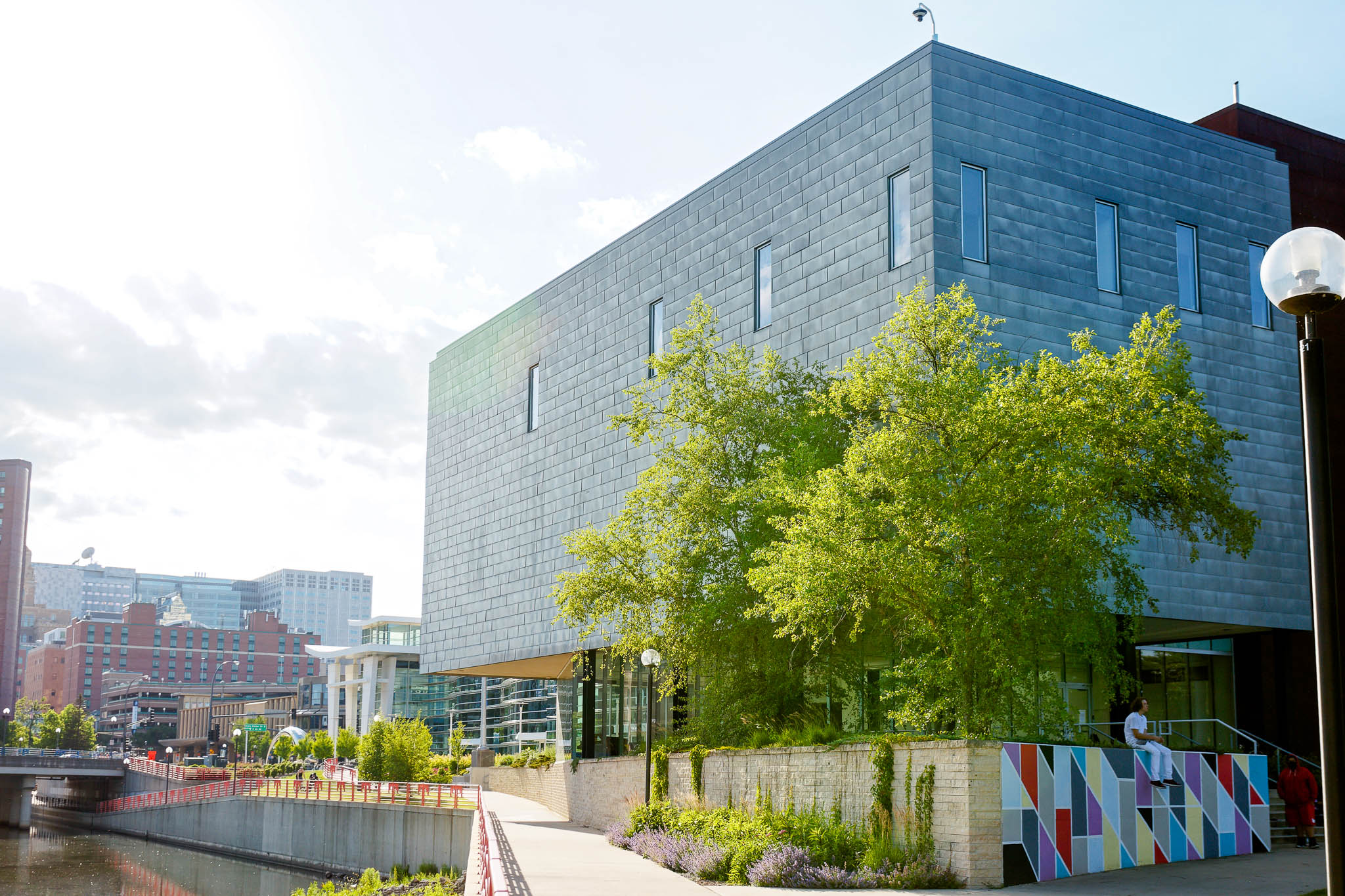 To Rochester art center and eat slate cover