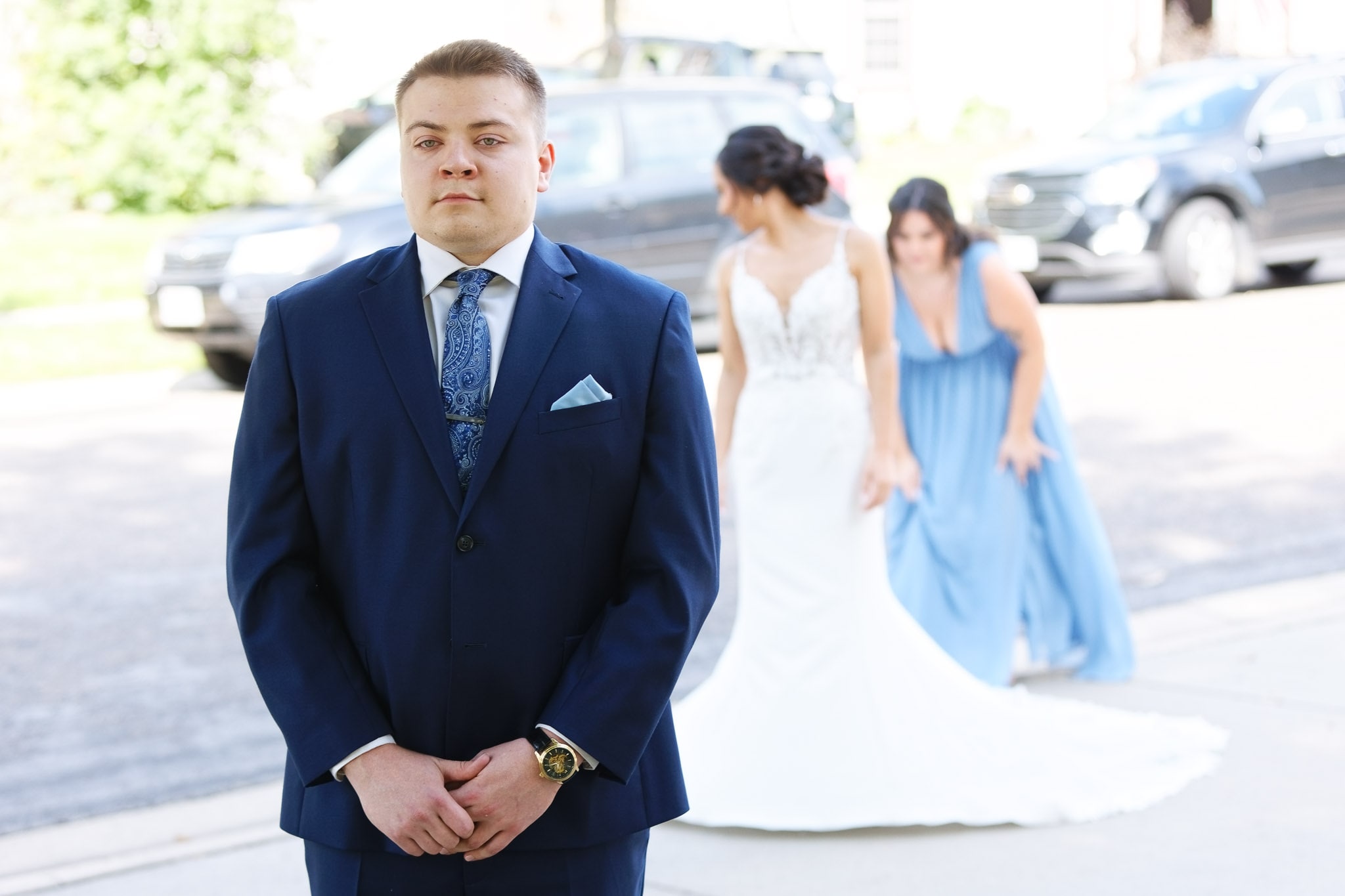 emotion during first look
