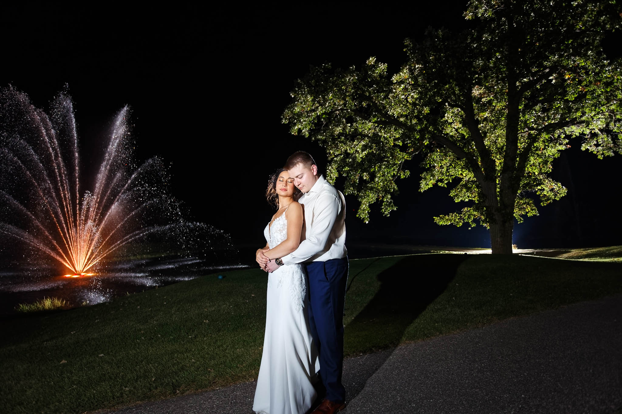 night photos at stewartville golf course