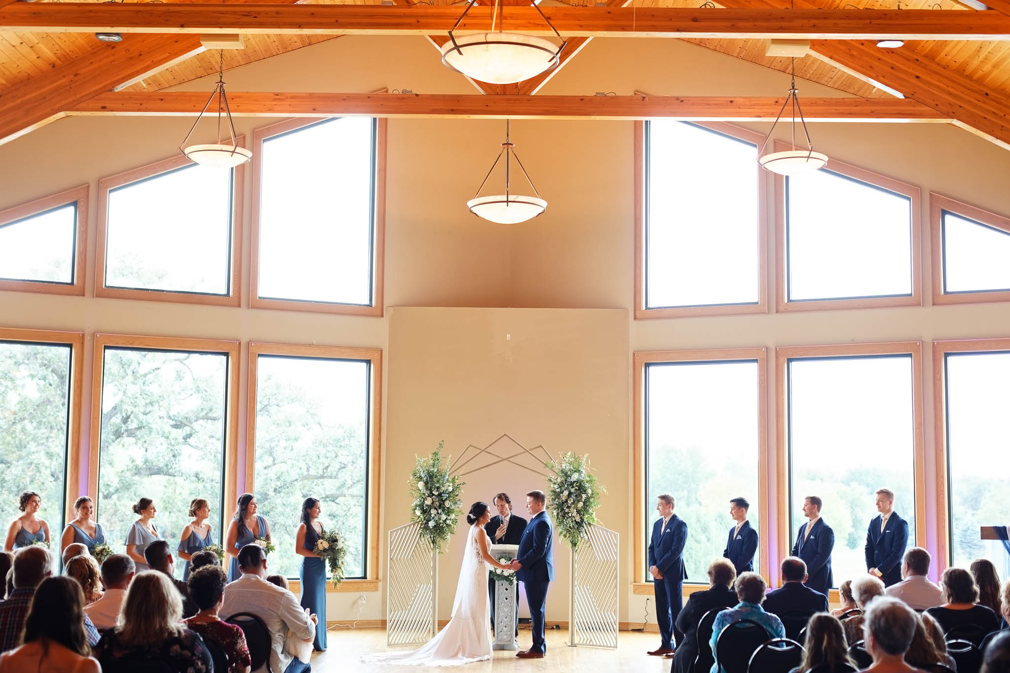 Wedding Ceremony at Vindauga Event Center