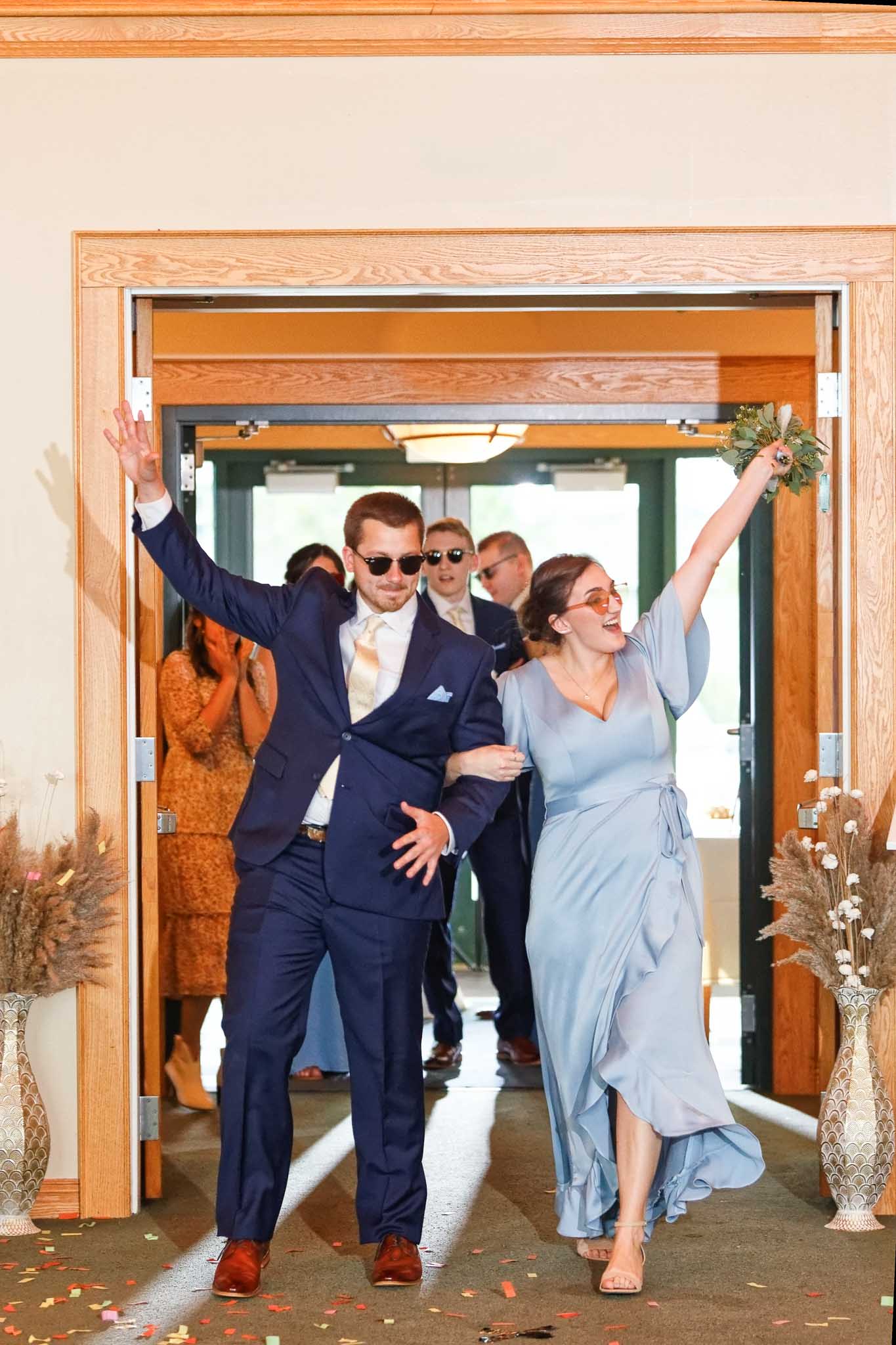 wedding reception grand entrance fun moves-2
