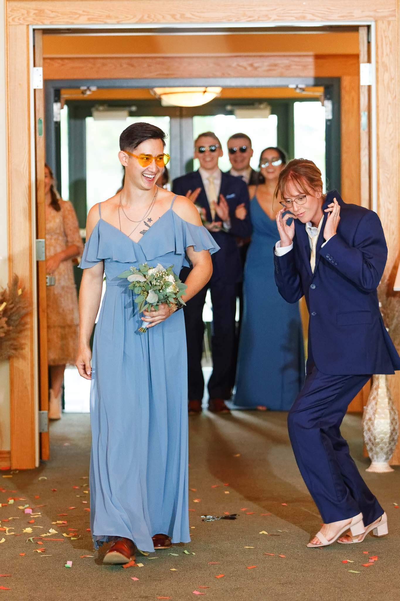 wedding reception grand entrance fun moves-3