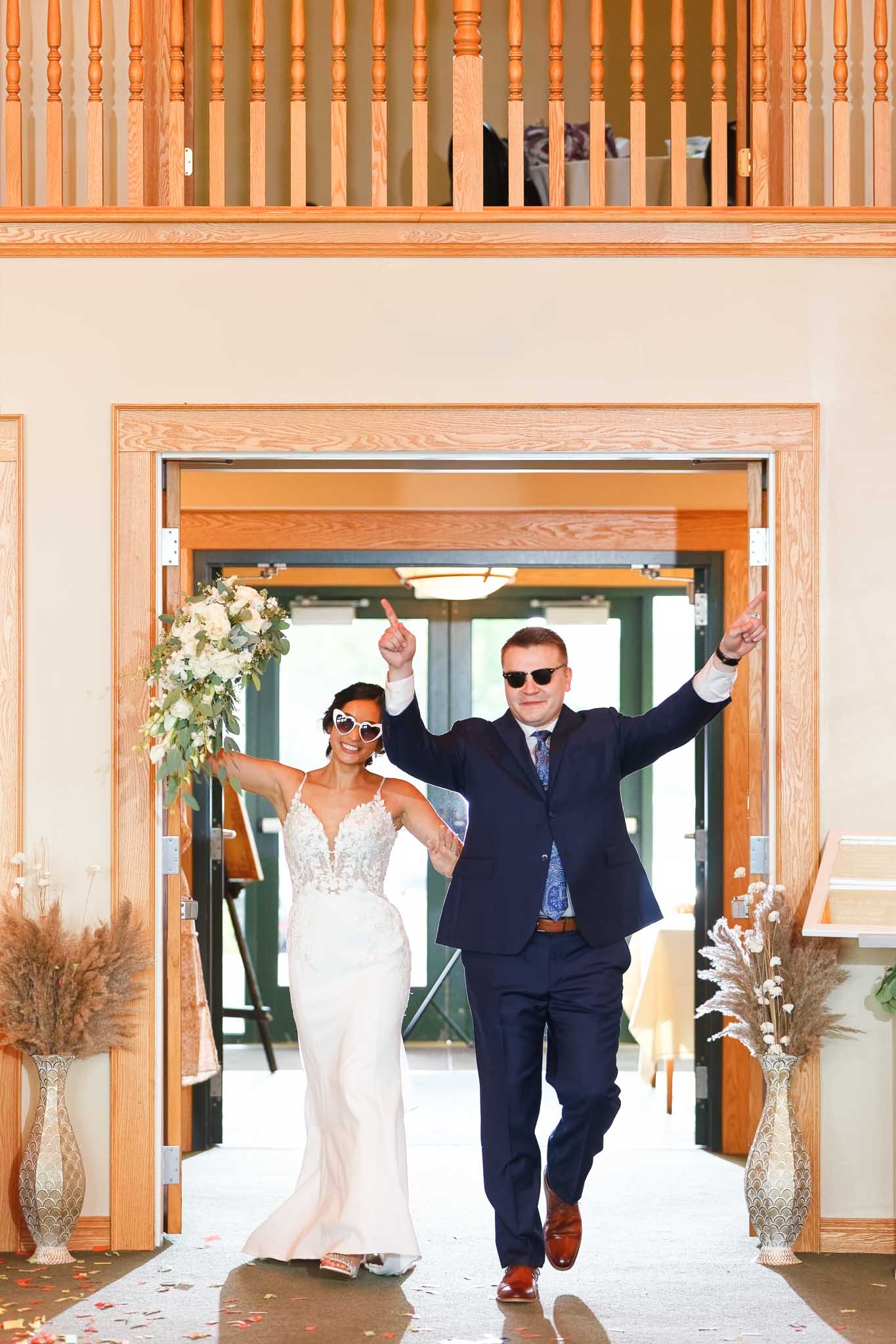 wedding reception grand entrance fun moves-6