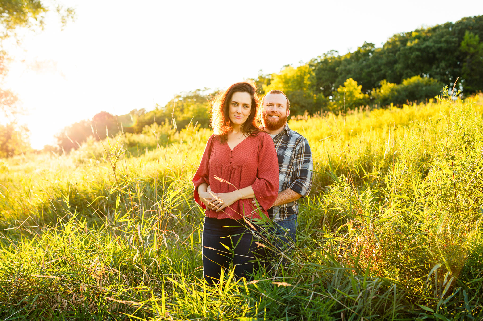 Willow Creek Reservoir for Engagement Photos in Rochester