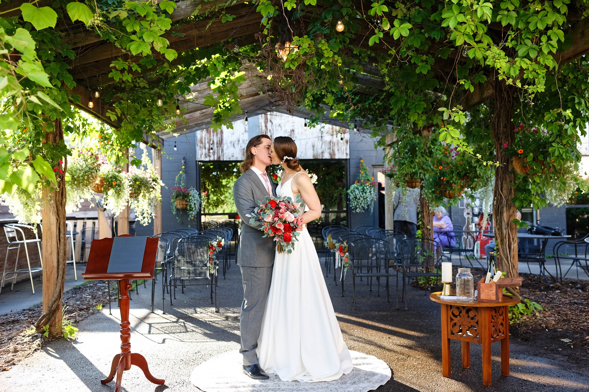 Wedding at the Forager Brewery in Rochester MN