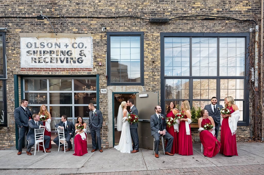 group photo at Loring social