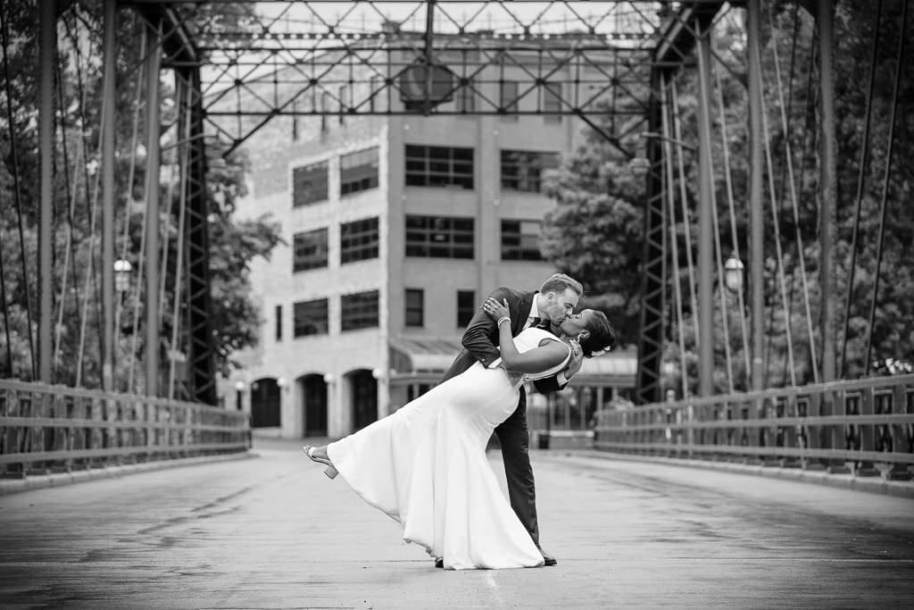 Nadine & Kev Wedding Ceremony at Nicollet Island Pavilion in Minneapolis