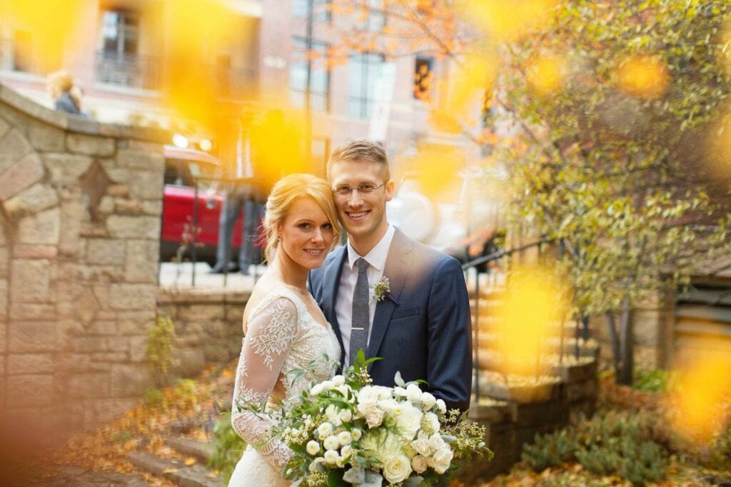 wedding at loft at studio j stillwater mn