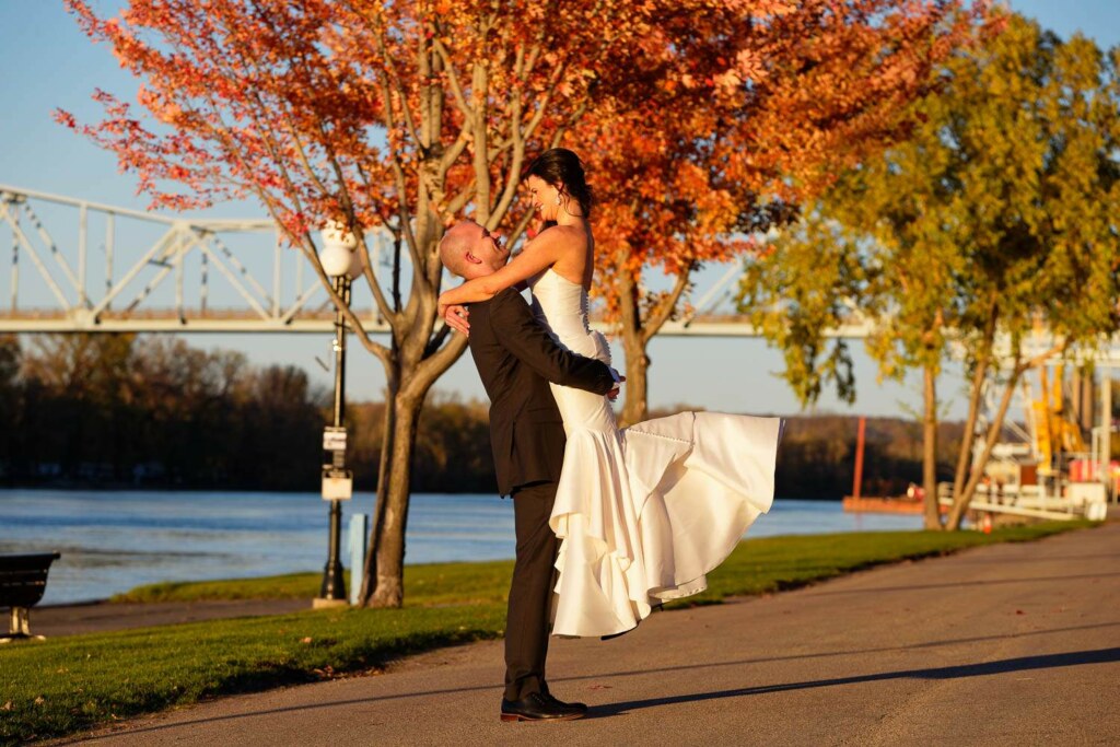 st james hotel red wing wedding photos