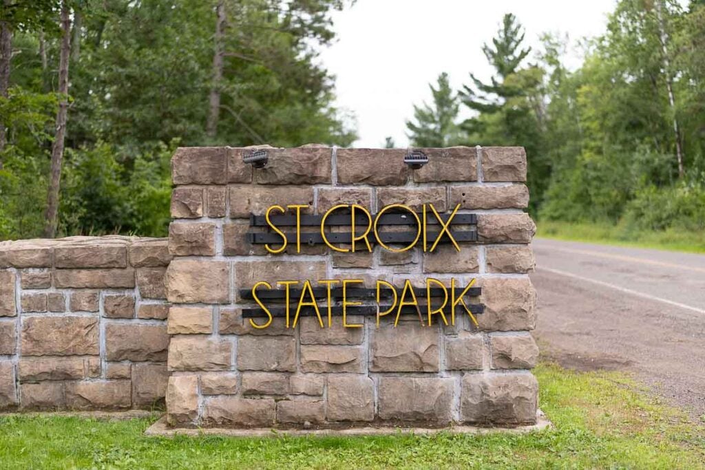 st croix state park main entrance