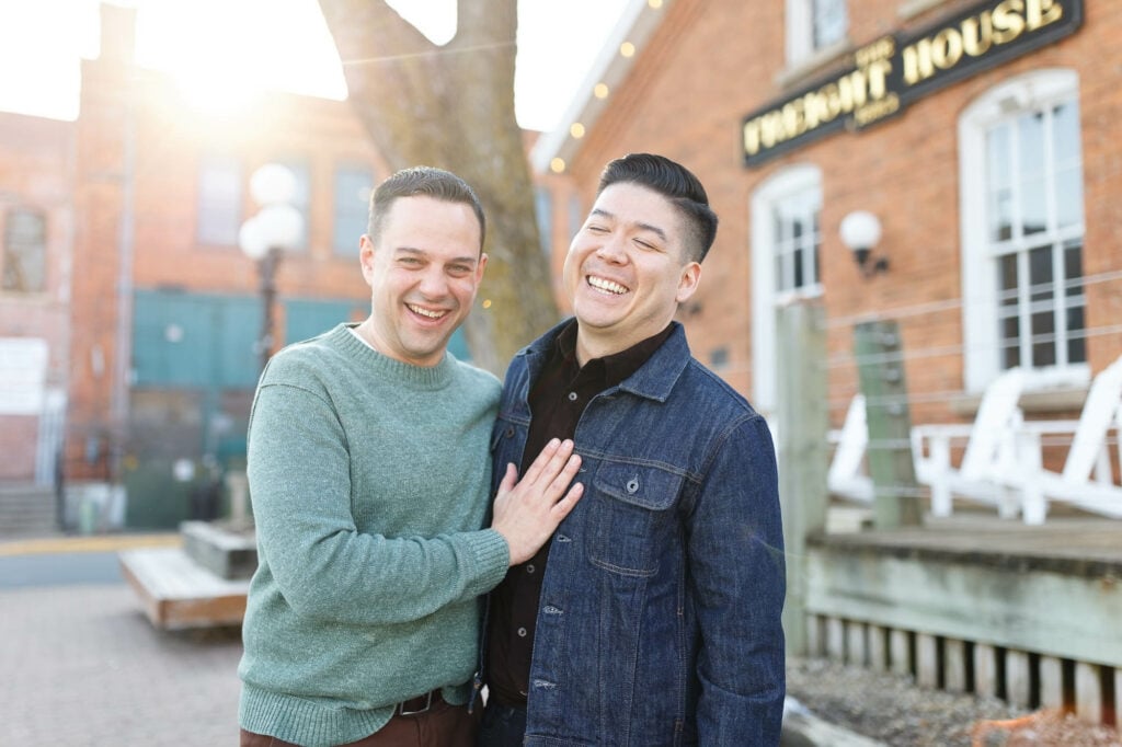 Engagement session same-sex gay stillwater