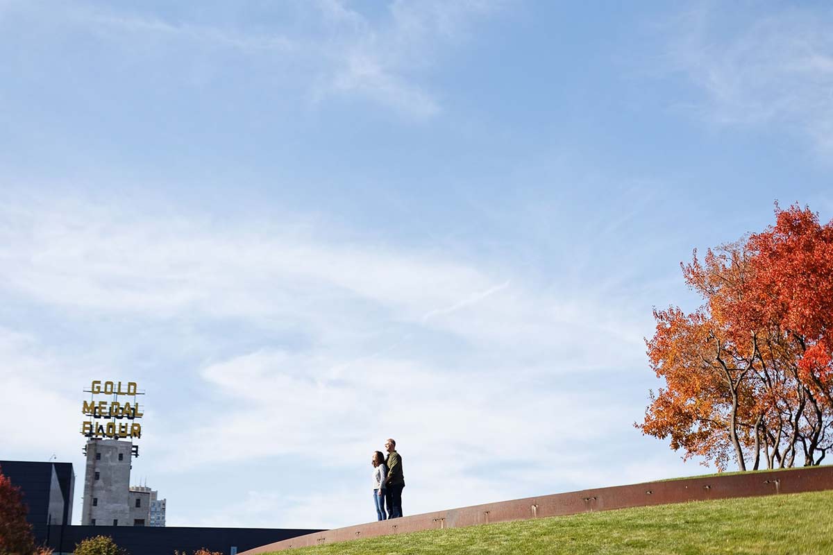 mound at the gold metal park minneapolis